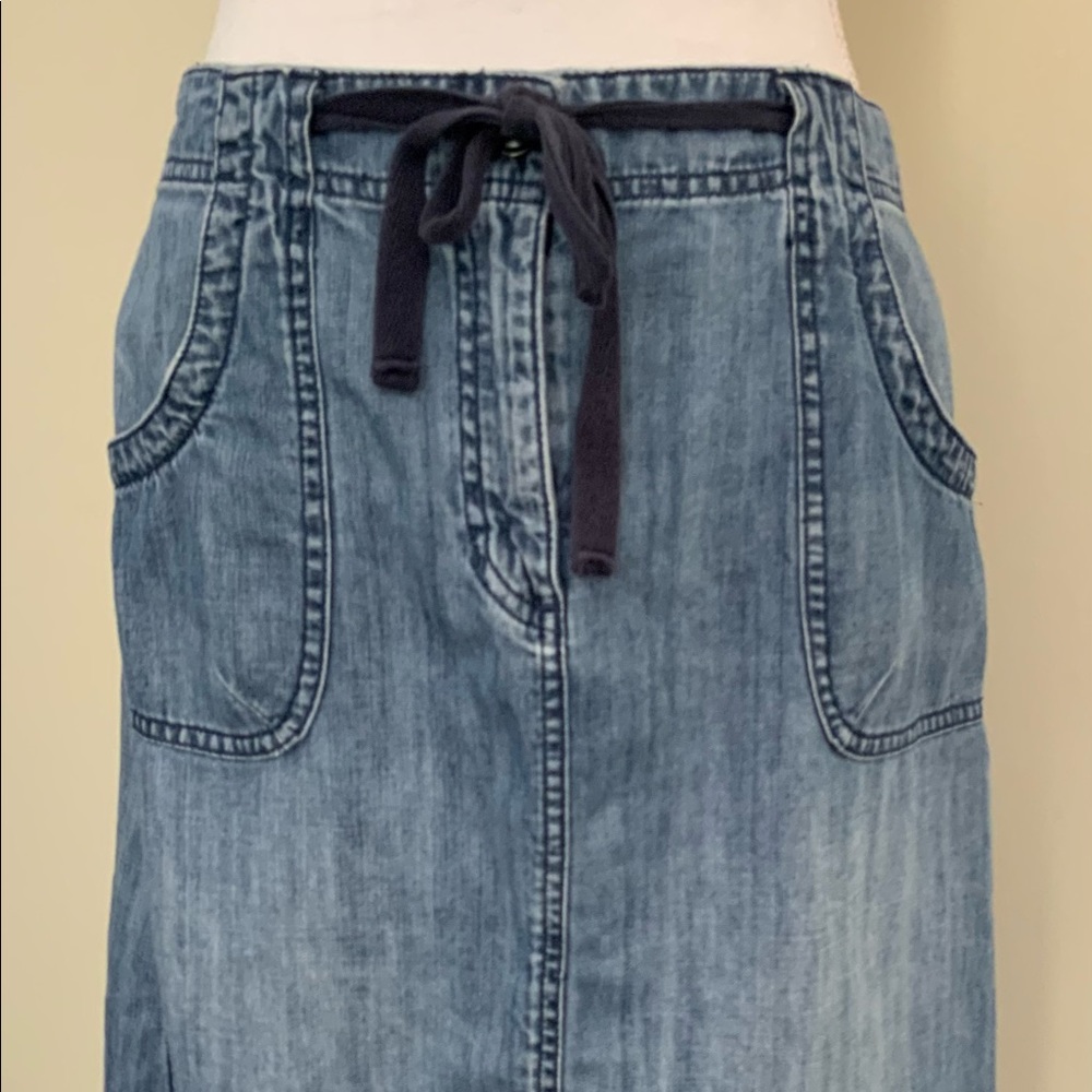 Talbots Jean Skirt 10